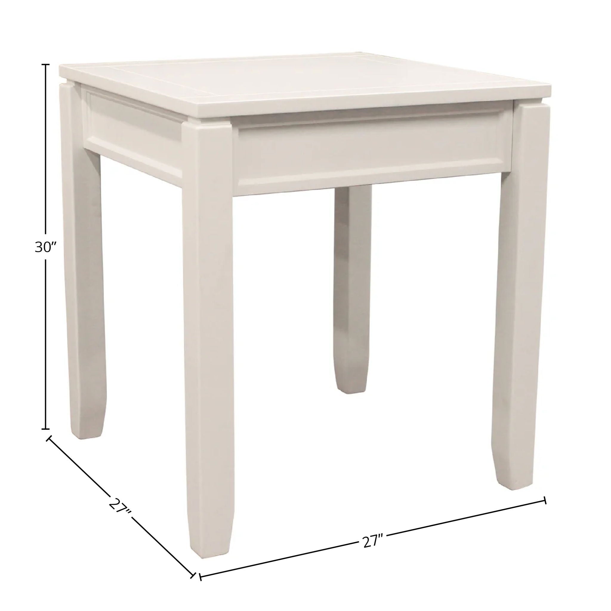 Boca - 27" Corner - Cottage White - Urban Living Furniture (Los Angeles, CA)