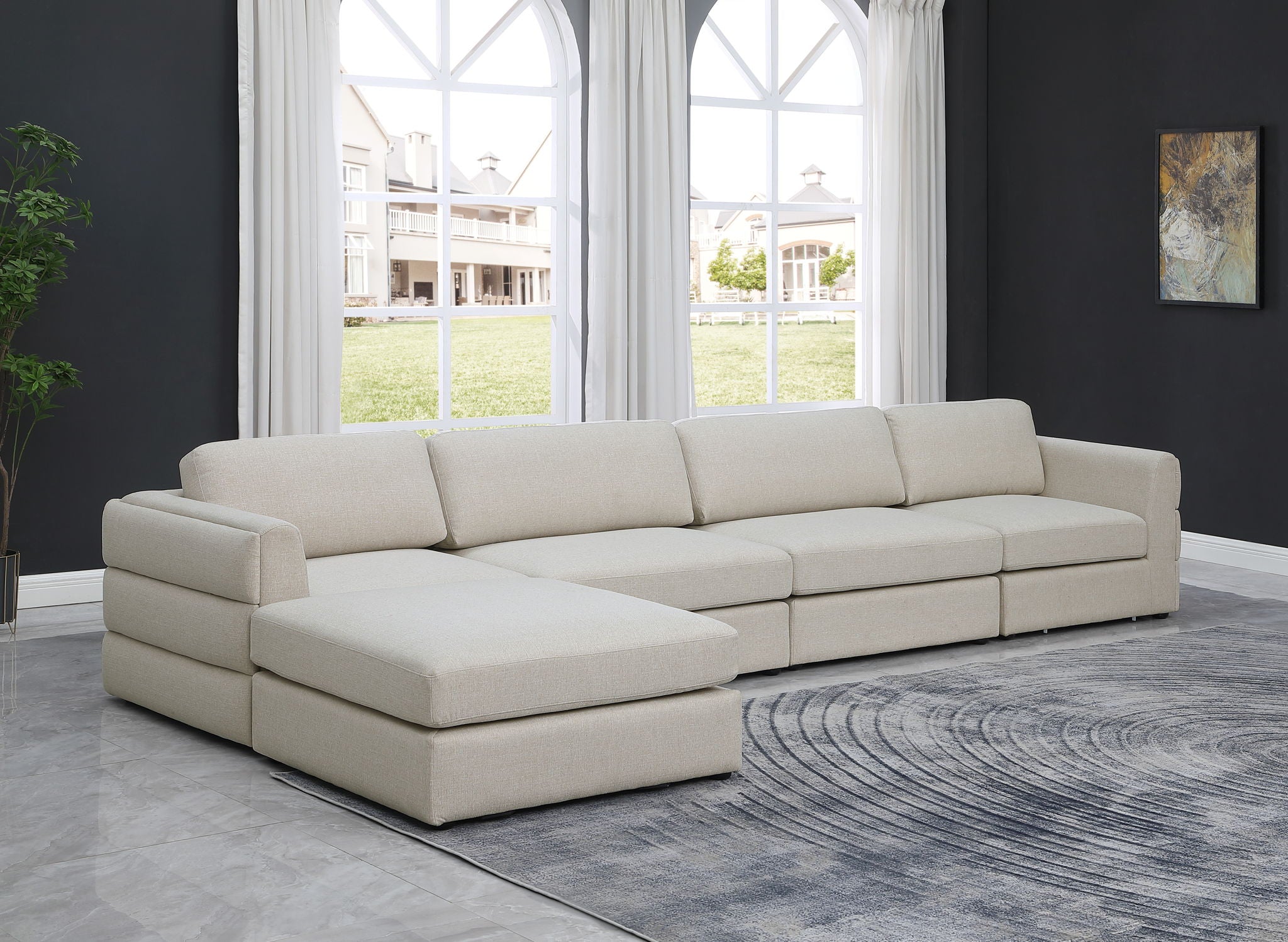 Beckham - 5 Piece Modular L-Shaped Sectional - Urban Living Furniture (Los Angeles, CA)