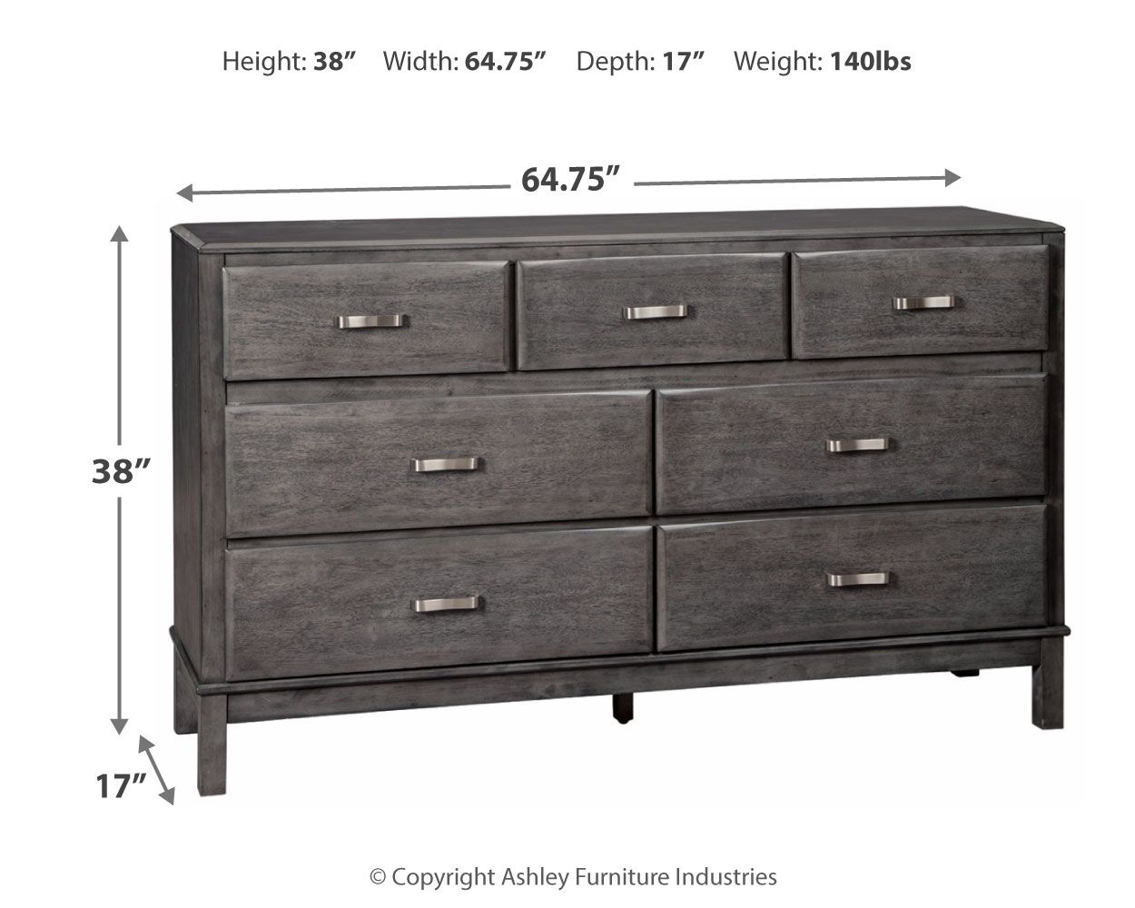 Caitbrook - Dresser - Urban Living Furniture (Los Angeles, CA)
