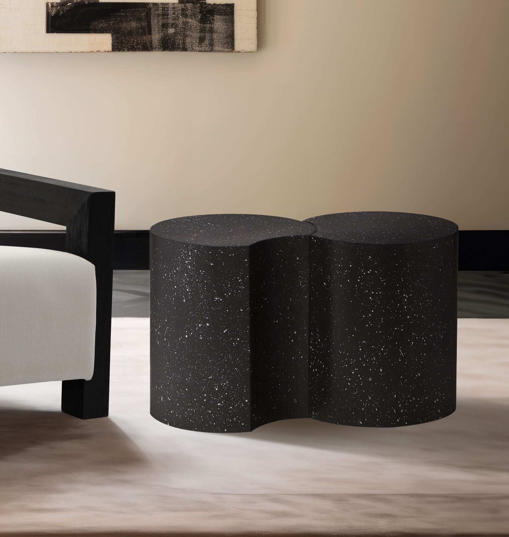 Dimple - 2 Piece Modular End Table - Terazzo Finish - Urban Living Furniture (Los Angeles, CA)