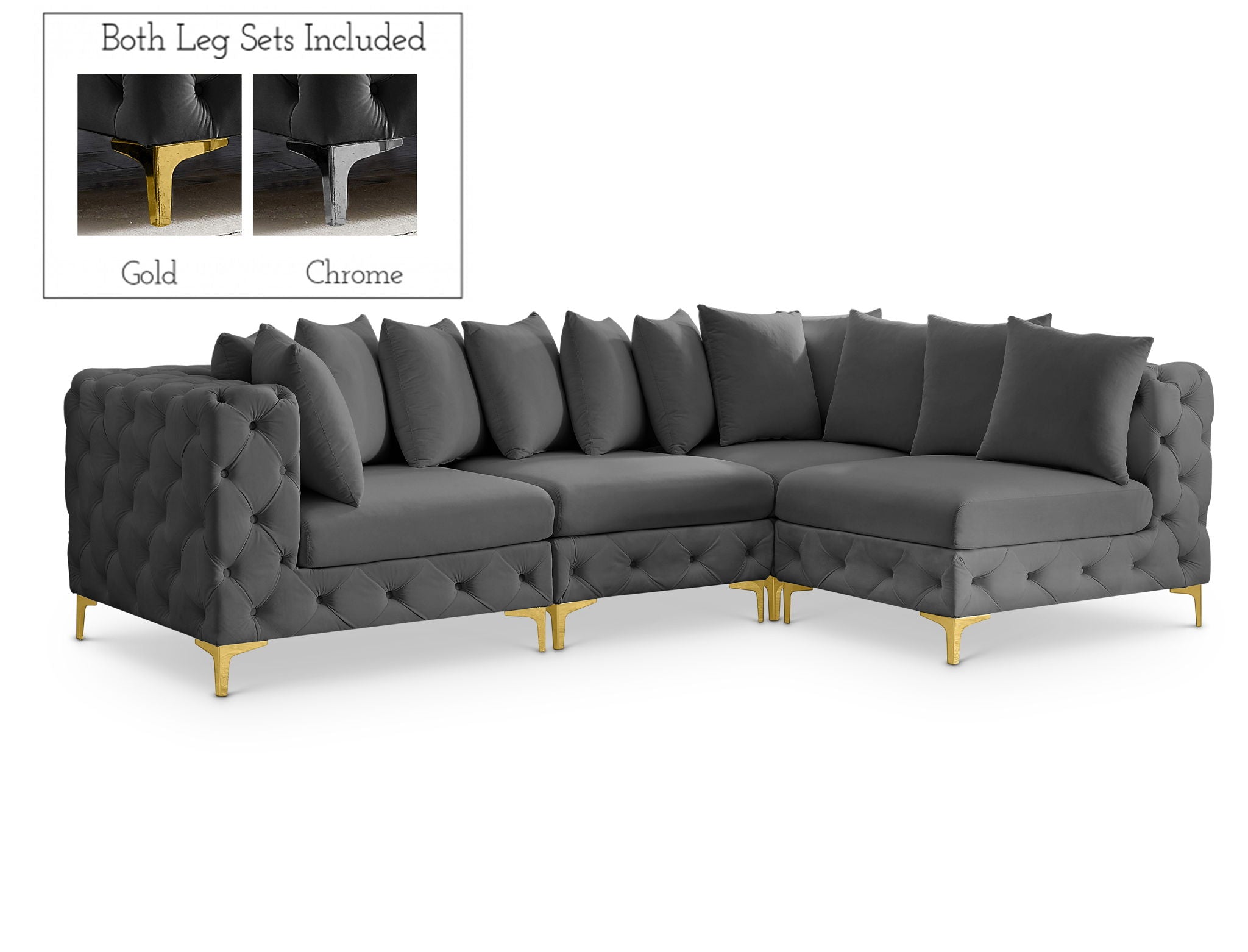 Tremblay - 4 Piece Modular Sectional - Urban Living Furniture (Los Angeles, CA)