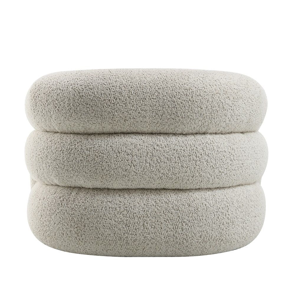 Irma - Chair With Swivel - Gray Boucle - Urban Living Furniture (Los Angeles, CA)