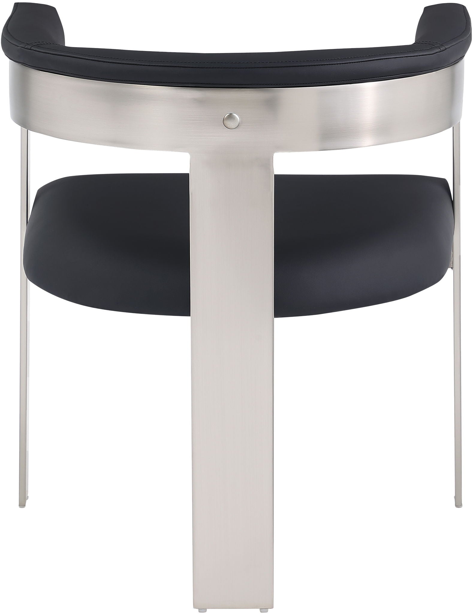 Romeo - Faux Leather Dining Chair With Silver Base (Set of 2) - Urban Living Furniture (Los Angeles, CA)