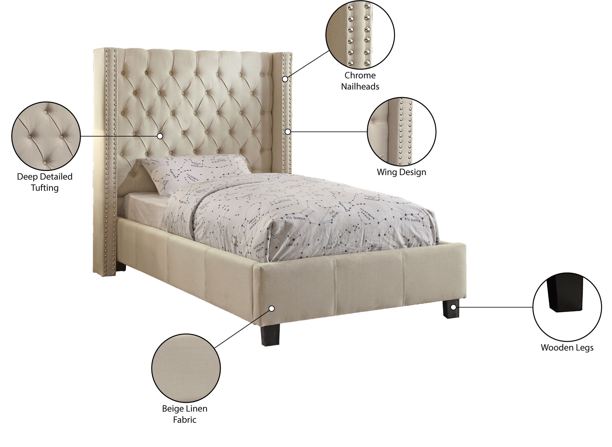 Ashton - Bed - Urban Living Furniture (Los Angeles, CA)