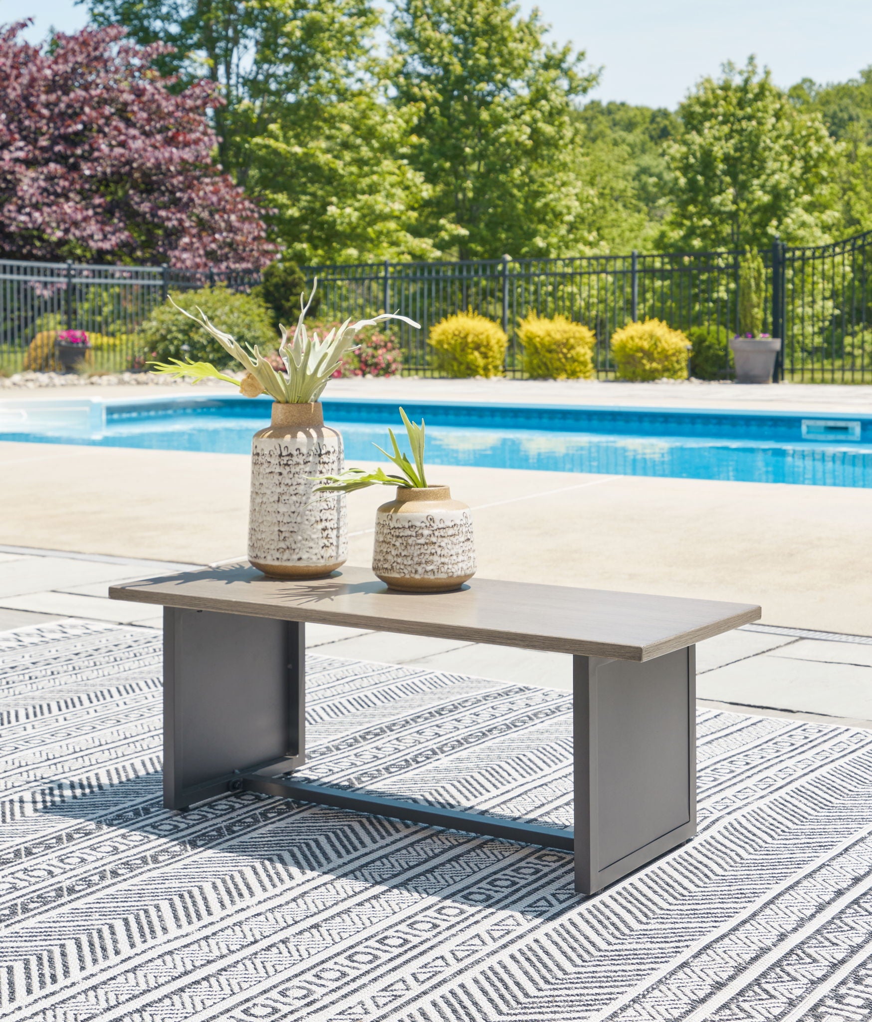 Bree Zee - Brown - Rectangular End Table - Urban Living Furniture (Los Angeles, CA)