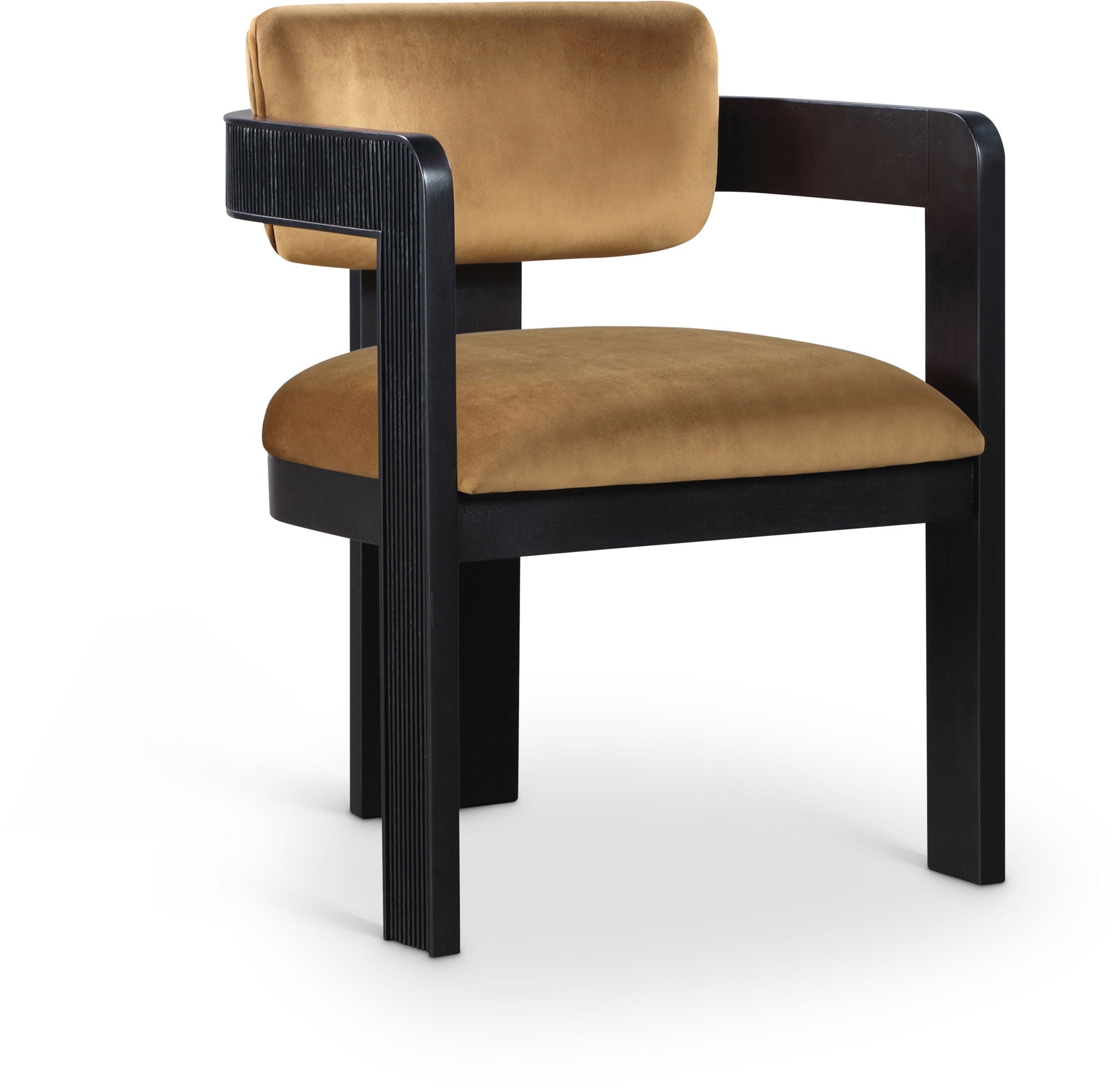 Sacha - Velvet Dining Chair With Black Base (Set of 2) - Urban Living Furniture (Los Angeles, CA)