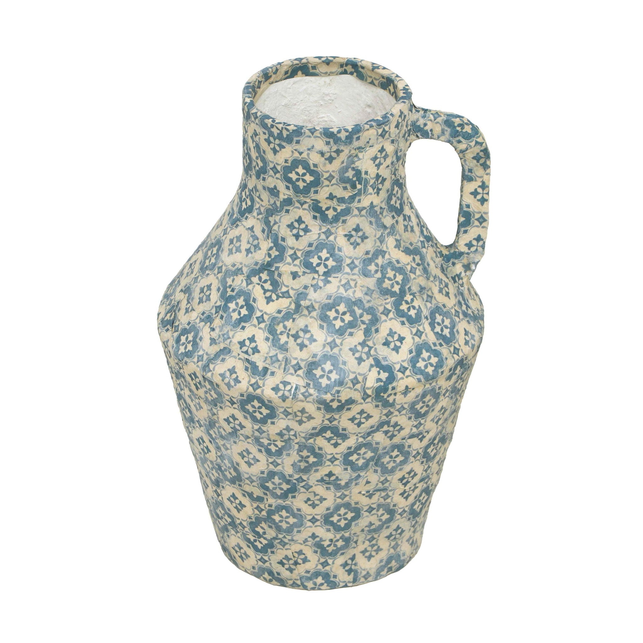 Cotton Mache - Tile Vase - Lisbon - Urban Living Furniture (Los Angeles, CA)