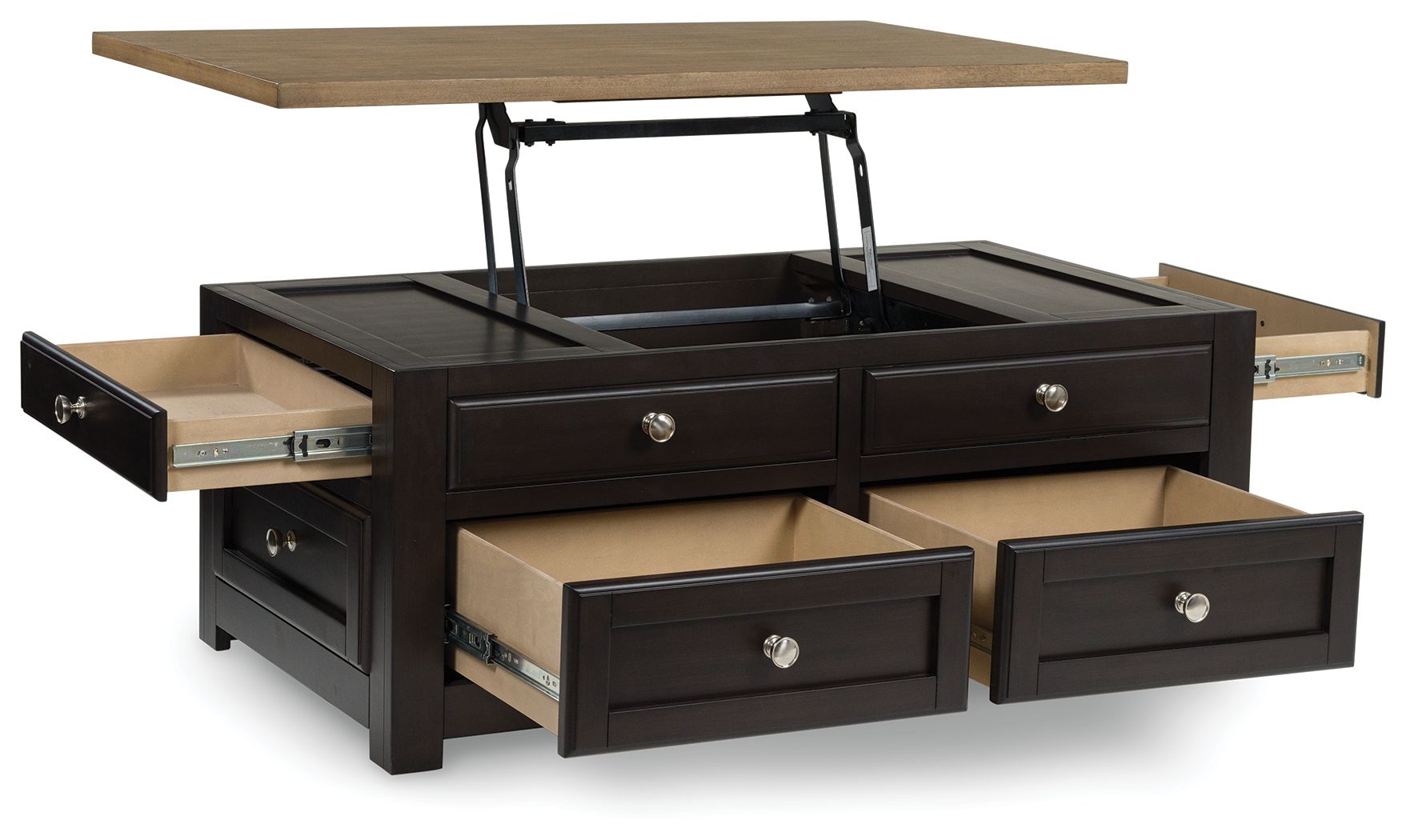 Drazmine - Brown - Lift Top Cocktail Table - Urban Living Furniture (Los Angeles, CA)