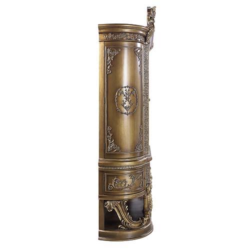 Constantine - Curio - Brown & Gold Finish - Urban Living Furniture (Los Angeles, CA)