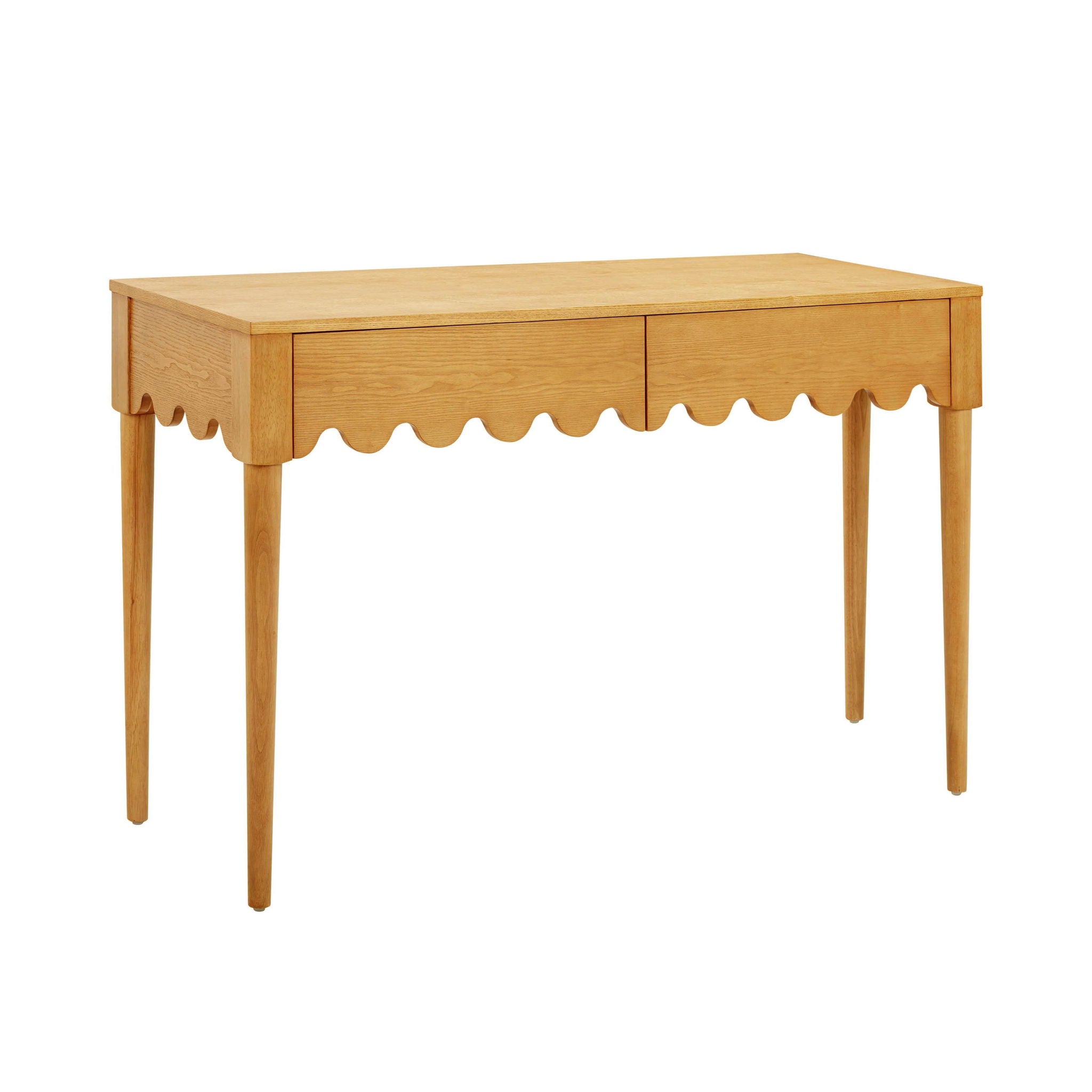 Oodle - 2 Drawer Desk - Natural Ash - Urban Living Furniture (Los Angeles, CA)