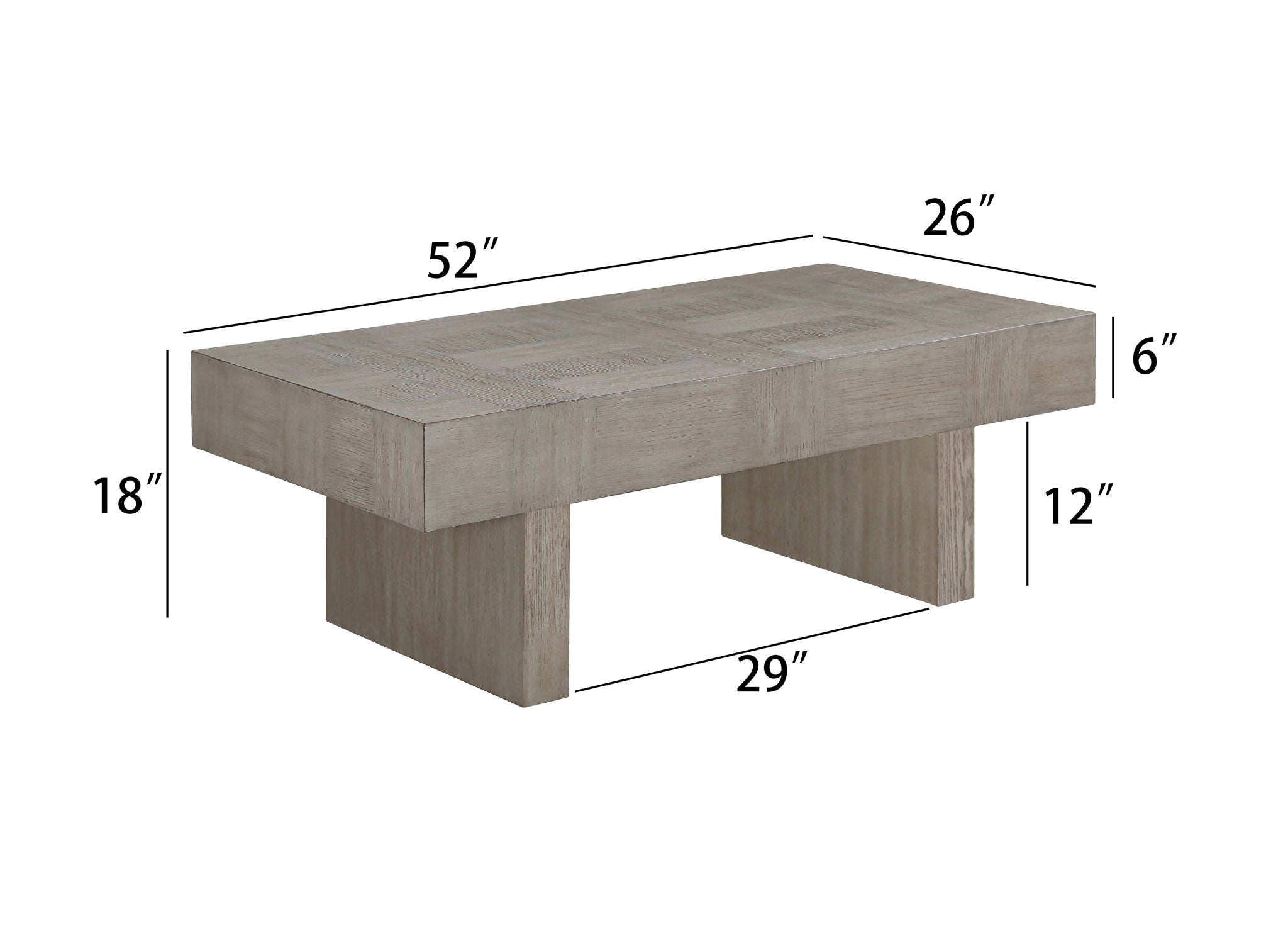 Crawley - Table Set (Coffee & 2 End Tables) - Light Brown - Urban Living Furniture (Los Angeles, CA)