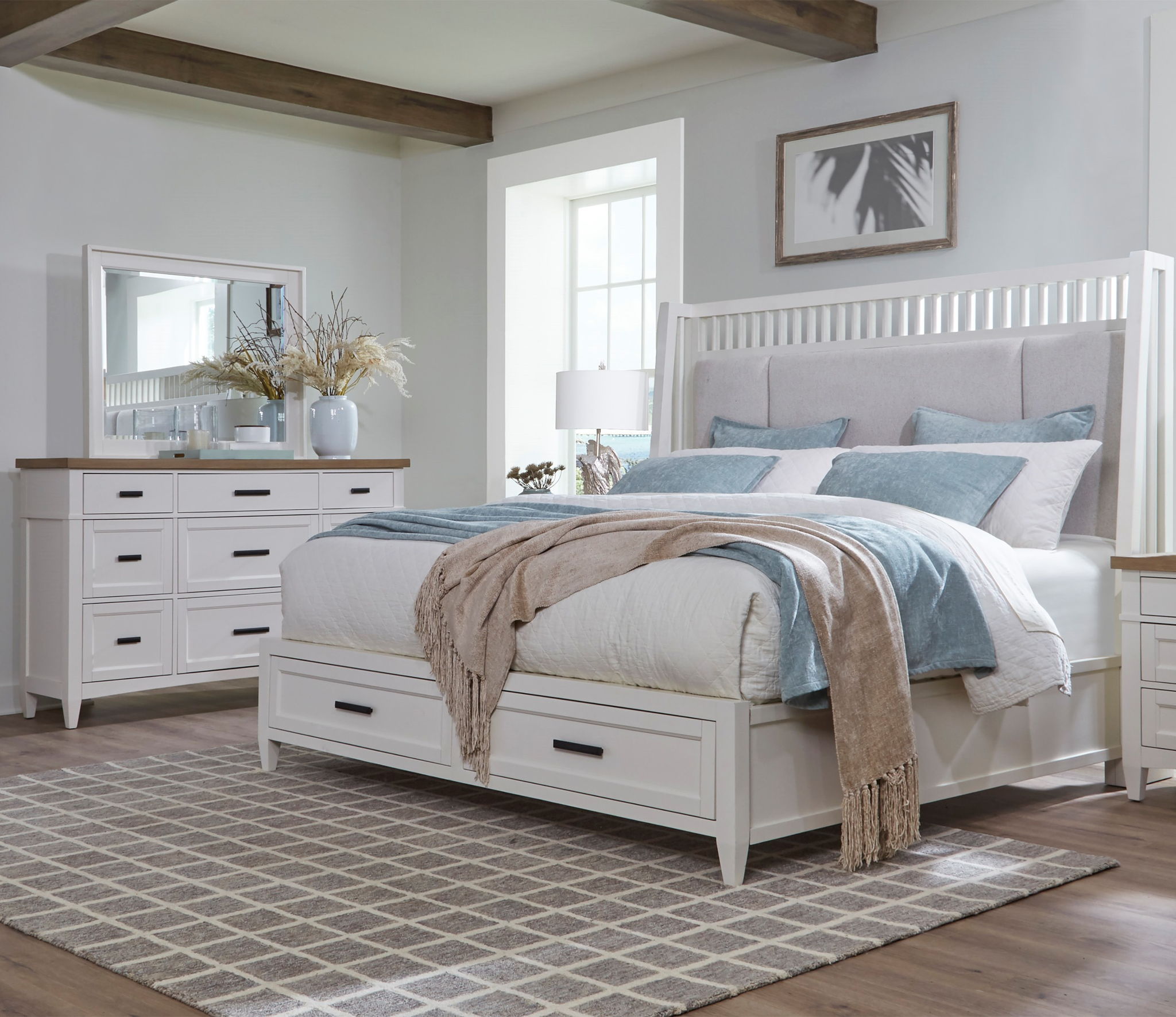 Americana Modern - Bedroom Shelter Set - Urban Living Furniture (Los Angeles, CA)