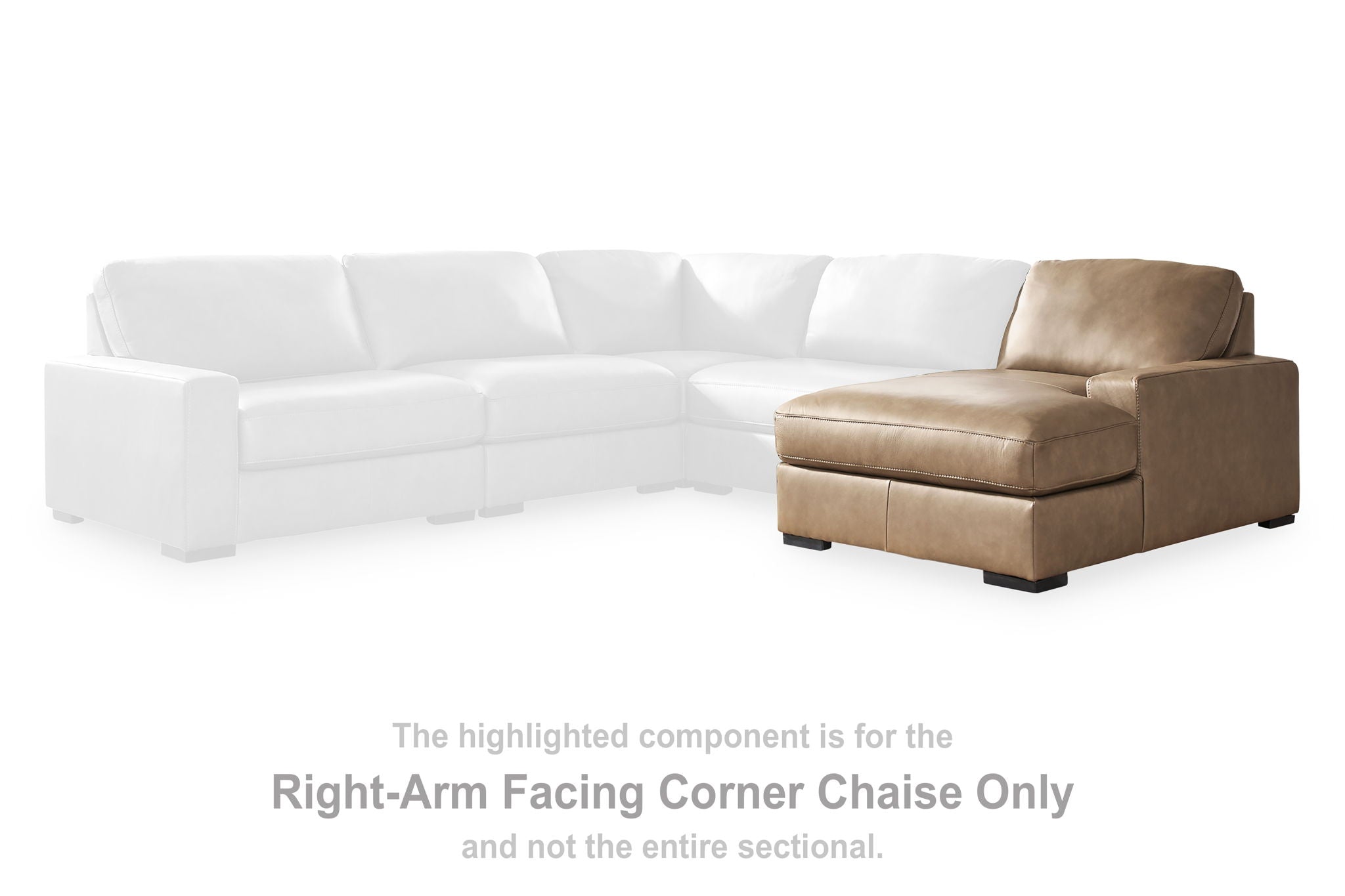 Veronella - RAF Corner Chaise - Sahara - Urban Living Furniture (Los Angeles, CA)