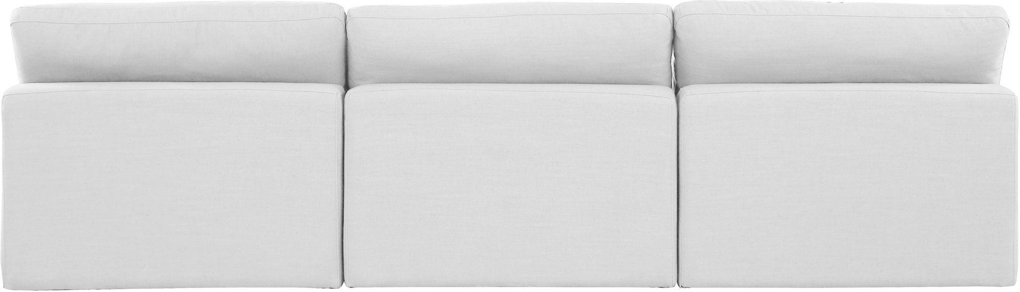 Comfy - Linen Modular Armless Sofa 3 Seats - Urban Living Furniture (Los Angeles, CA)