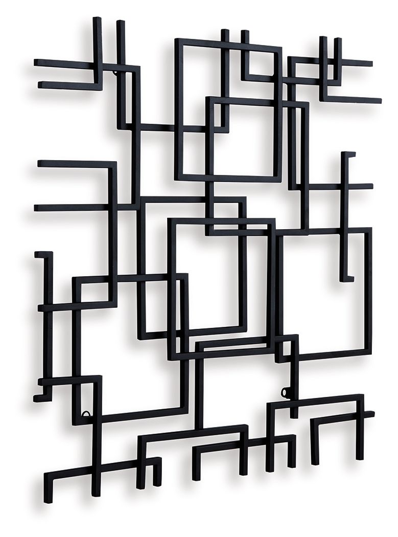 Aadanton - Black - Wall Decor - Urban Living Furniture (Los Angeles, CA)