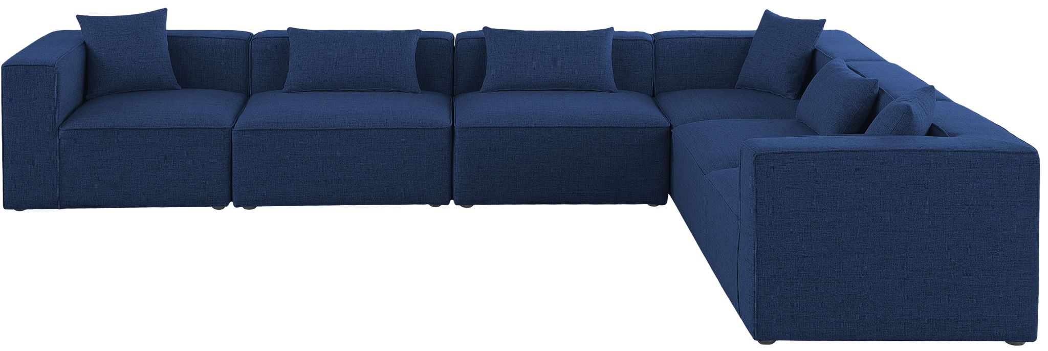 Cube - Linen 6 Piece Modular Corner Sectional - Urban Living Furniture (Los Angeles, CA)