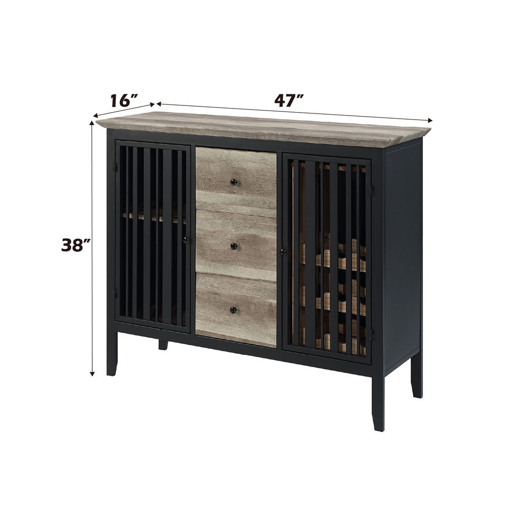 Zudora - Server - Black - Urban Living Furniture (Los Angeles, CA)
