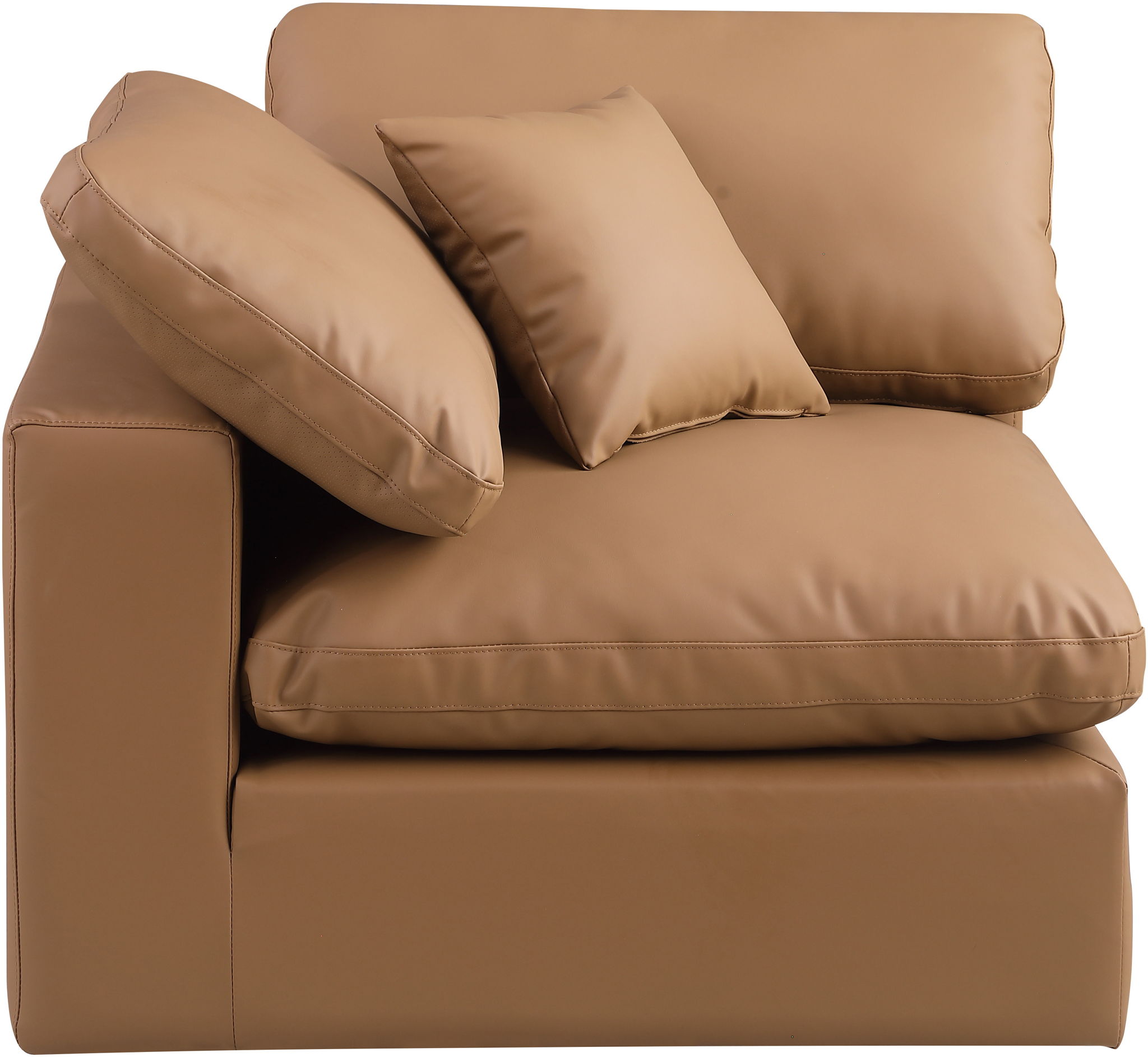 Comfy - Faux Leather Corner Chair - Urban Living Furniture (Los Angeles, CA)