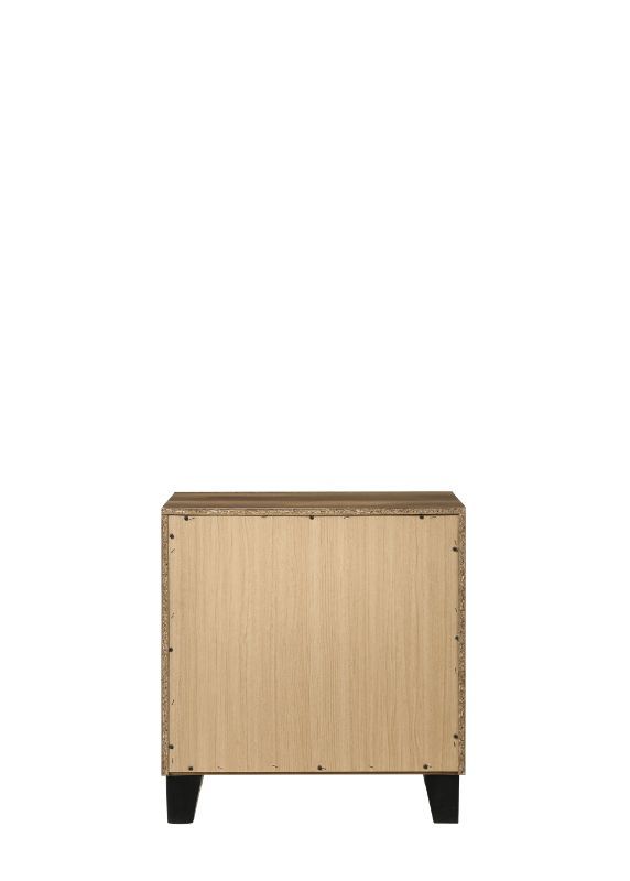 Morales - Nightstand - Rustic Oak Finish - Urban Living Furniture (Los Angeles, CA)