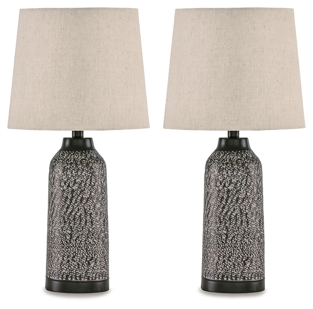 Lanson - Antique Bronze Finish - Metal Table Lamp (Set of 2) - Urban Living Furniture (Los Angeles, CA)