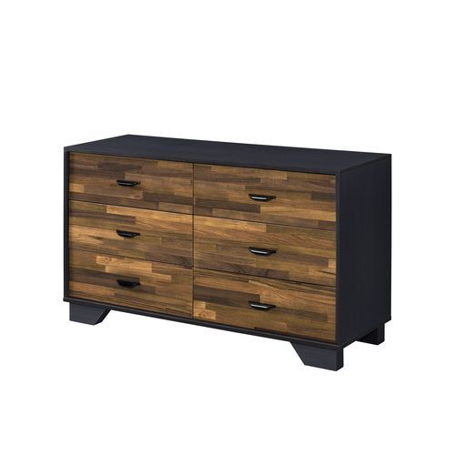 Eos - Dresser - Walnut & Black Finish - Urban Living Furniture (Los Angeles, CA)