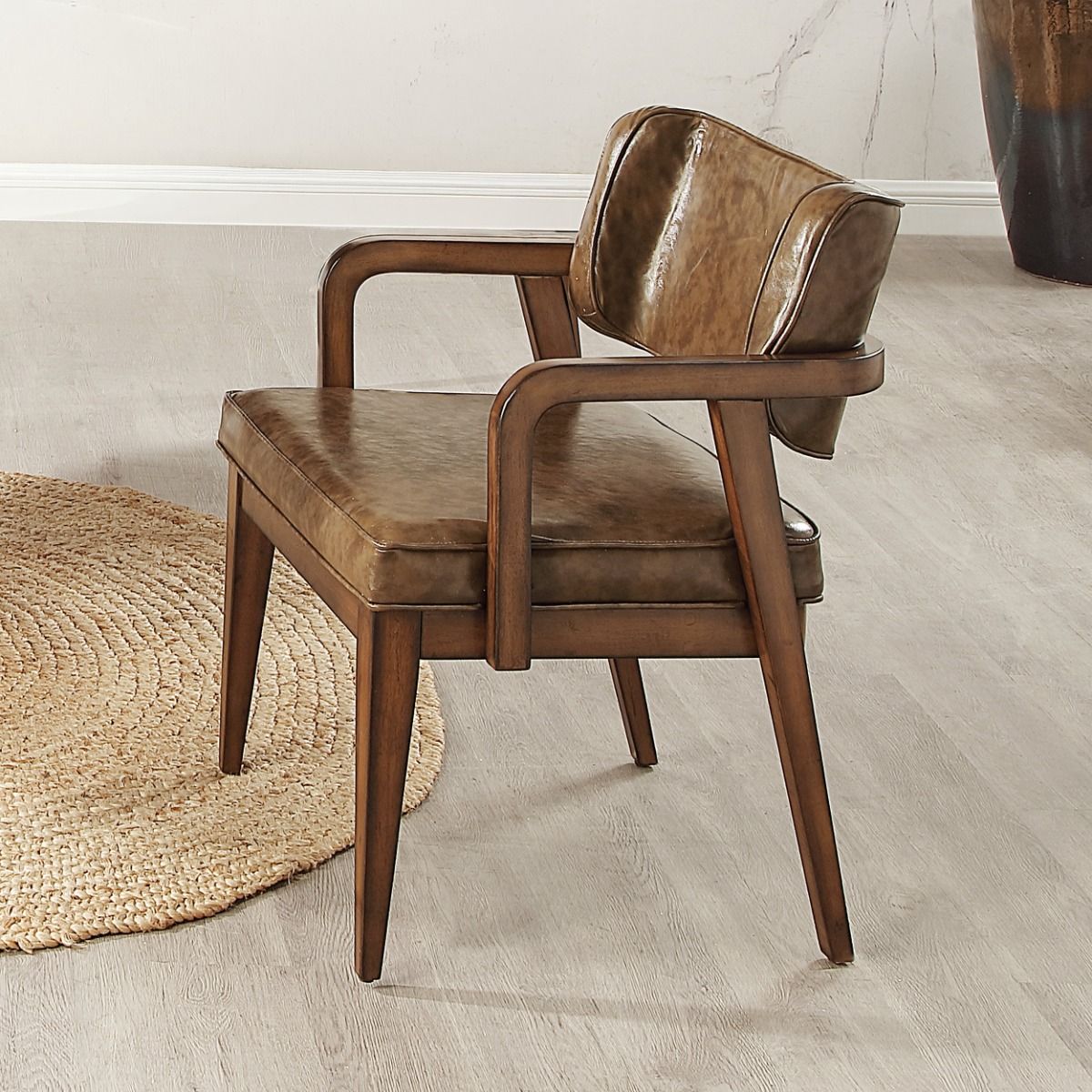 Harvey - Arm Chair (Set of 2) - Brown - Urban Living Furniture (Los Angeles, CA)