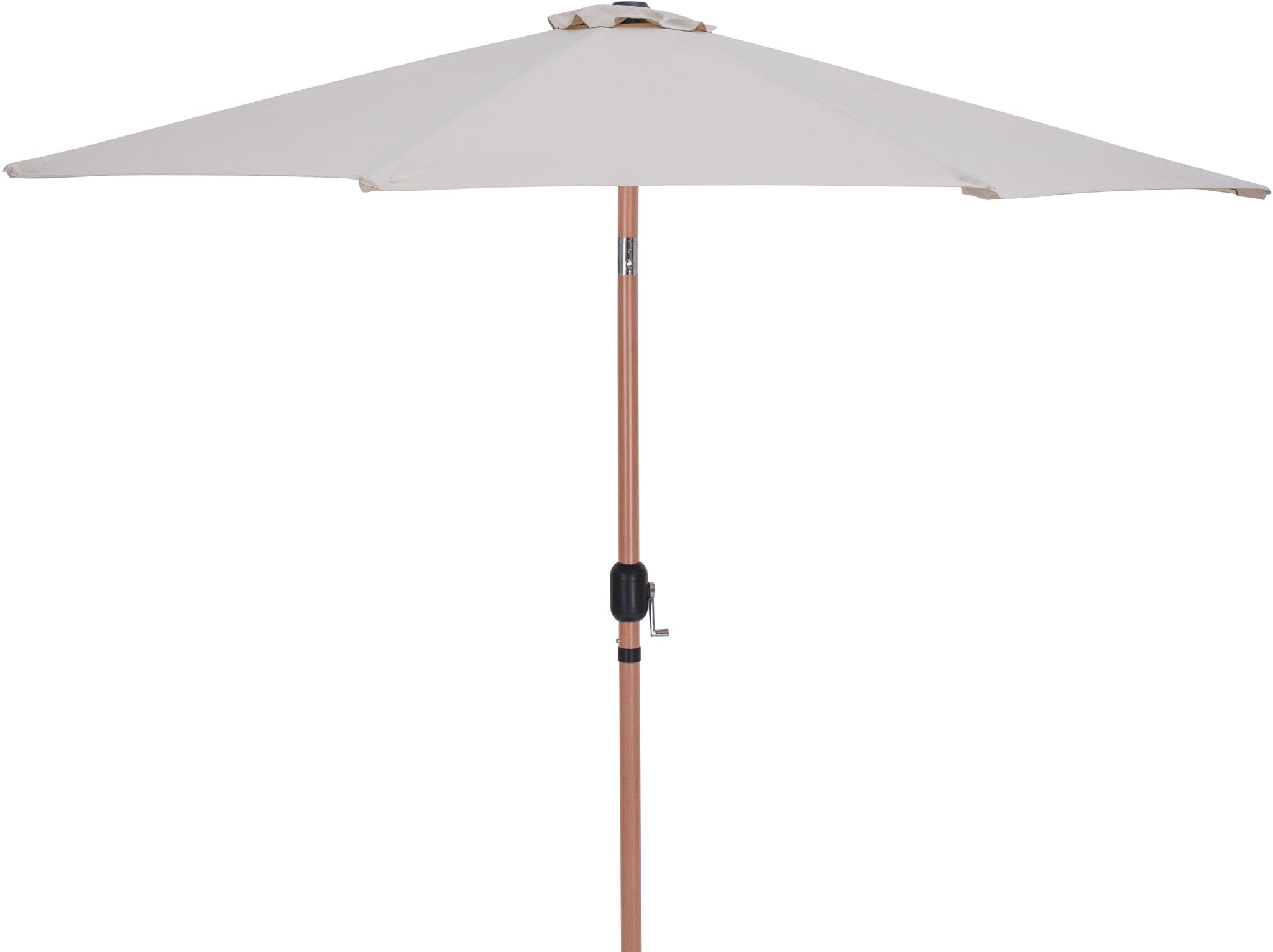 Fiji - Aluminum Patio Umbrella With Square Teak Base - Urban Living Furniture (Los Angeles, CA)