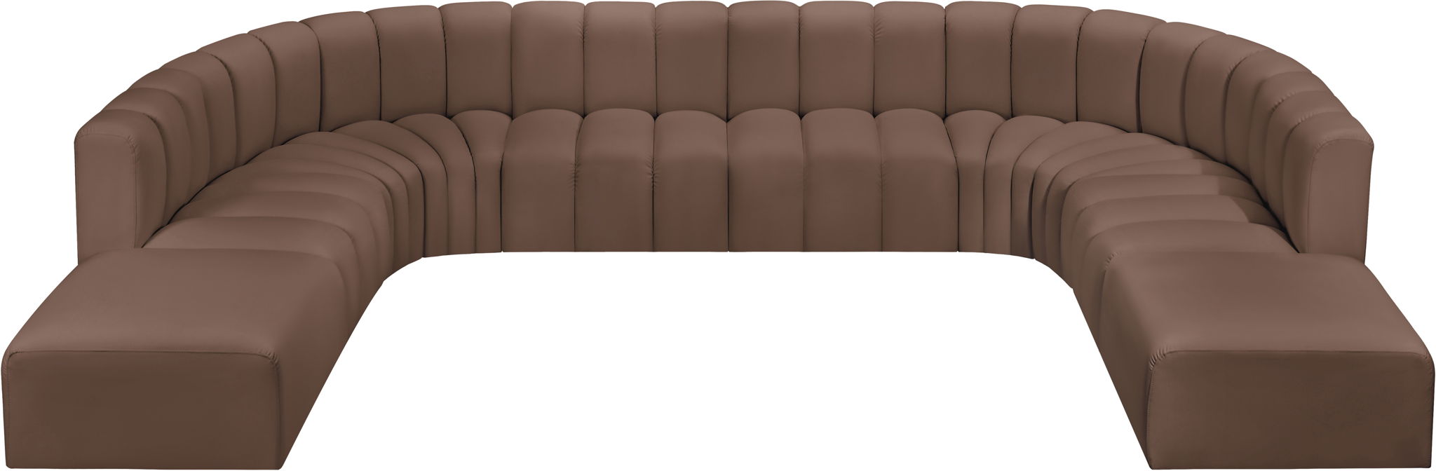 Arc - Faux Leather Modular Sectional - Urban Living Furniture (Los Angeles, CA)