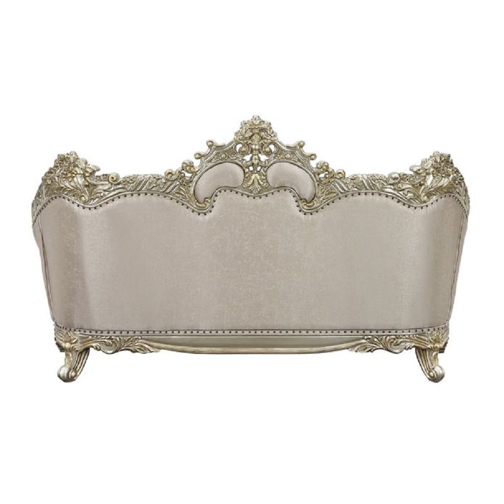 Danae - Sofa With 7 Pillows - Fabric, Champagne & Gold - Urban Living Furniture (Los Angeles, CA)