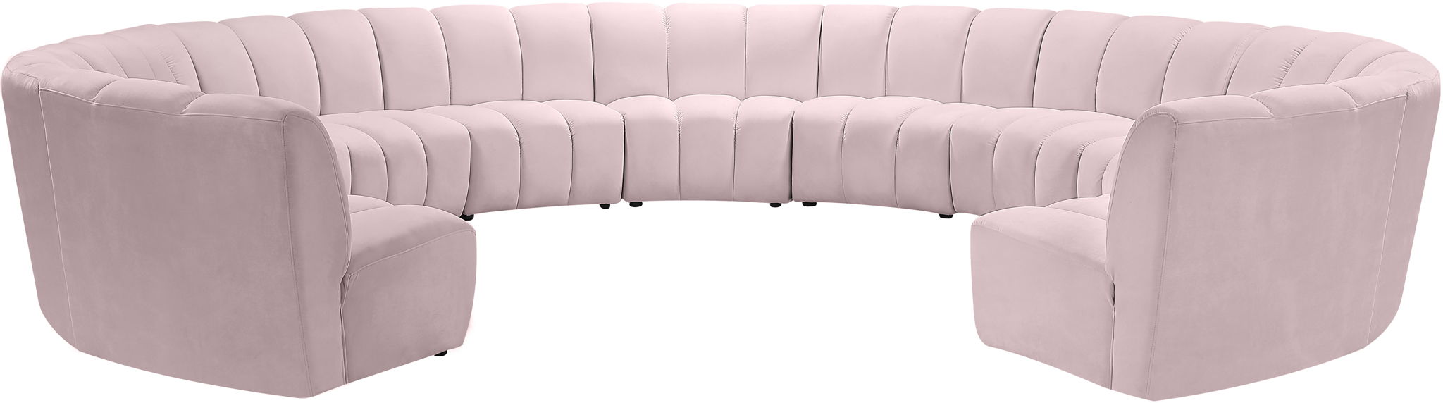 Infinity - 11 Piece Velvet Modular Sectional - Urban Living Furniture (Los Angeles, CA)