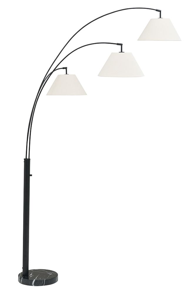 Gibbswellner - Metal Arc Lamp - Black - Urban Living Furniture (Los Angeles, CA)