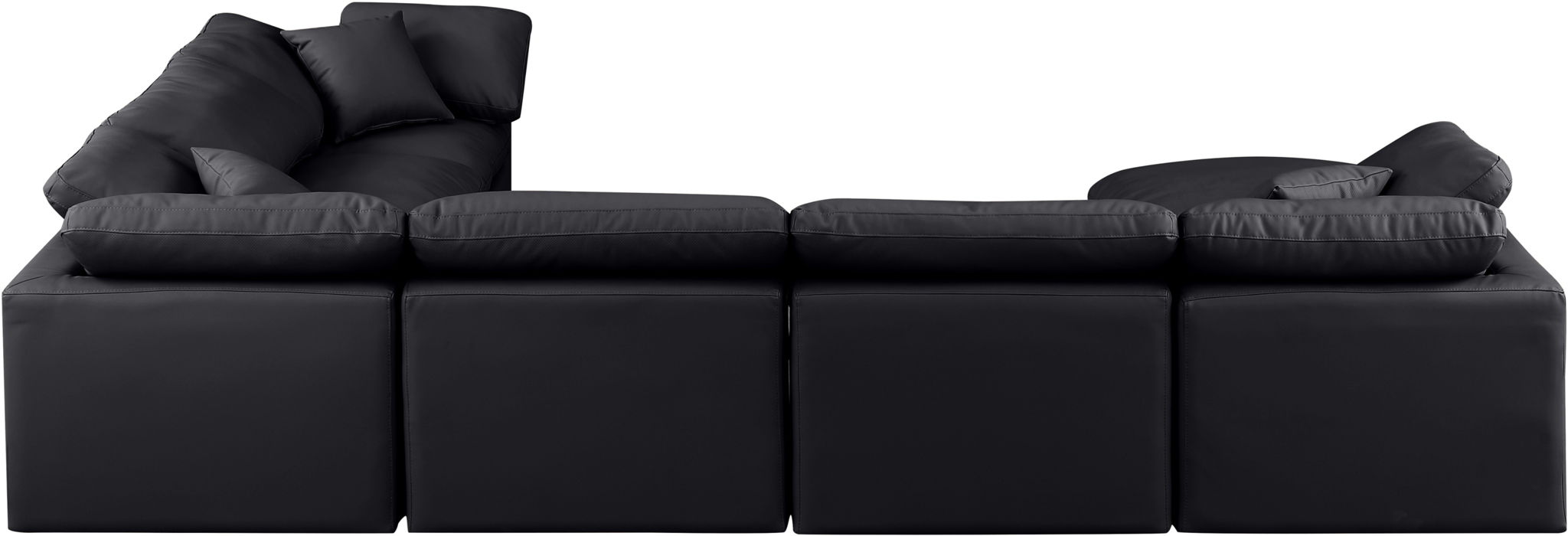 Indulge - Faux Leather 7 Piece Modular Sectional - Urban Living Furniture (Los Angeles, CA)