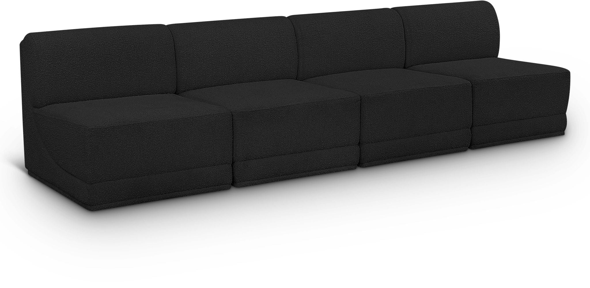 Ollie - 4 Seat Armless Modular Sofa - Urban Living Furniture (Los Angeles, CA)