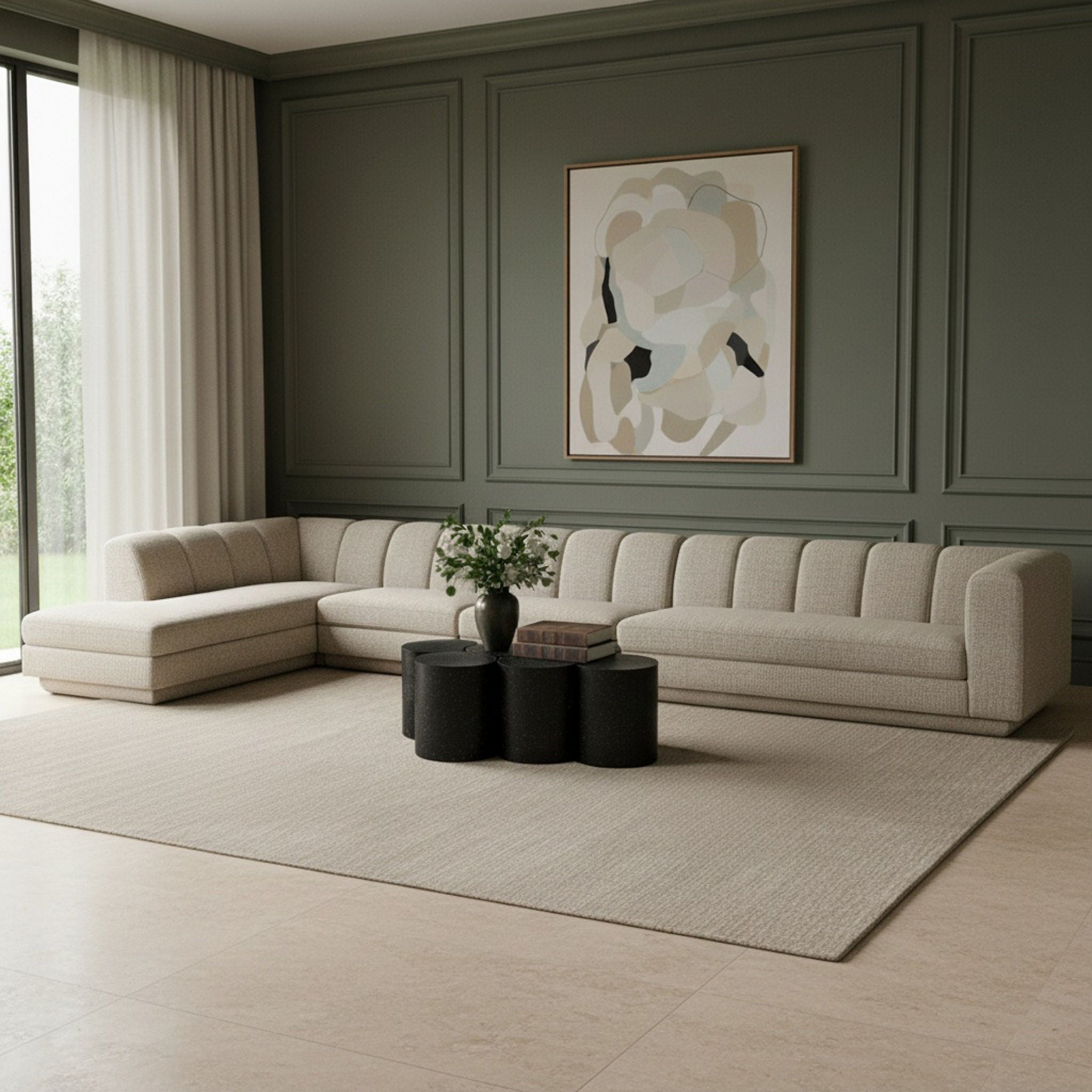 Modari - Sectional - Beige - Urban Living Furniture (Los Angeles, CA)