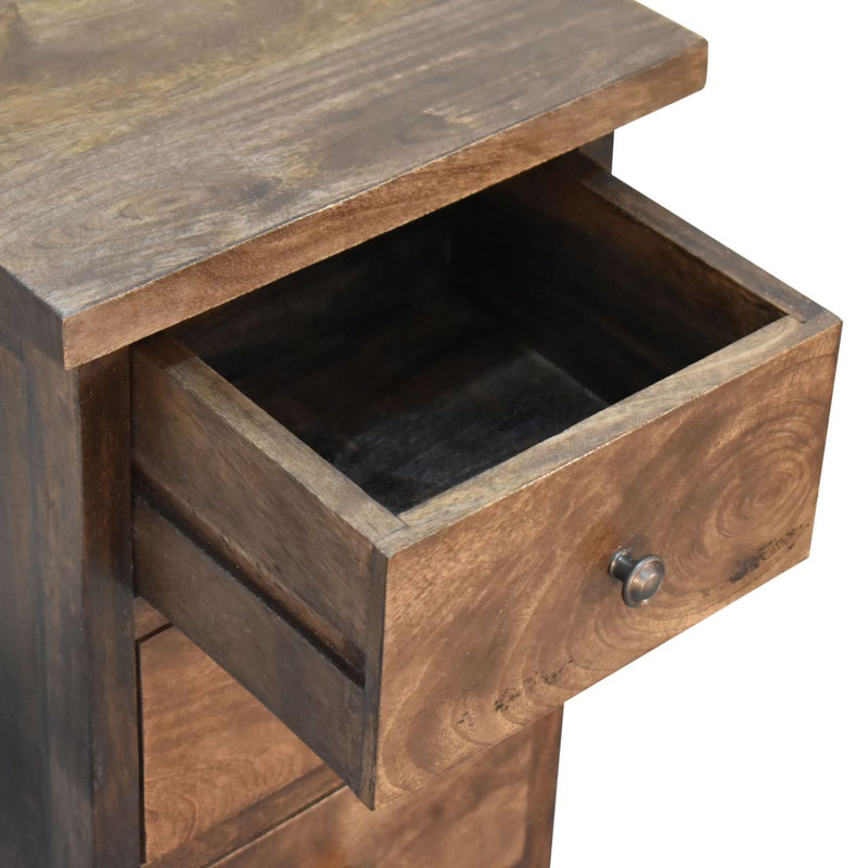 Mini Classic Country Bedside Table - Gray