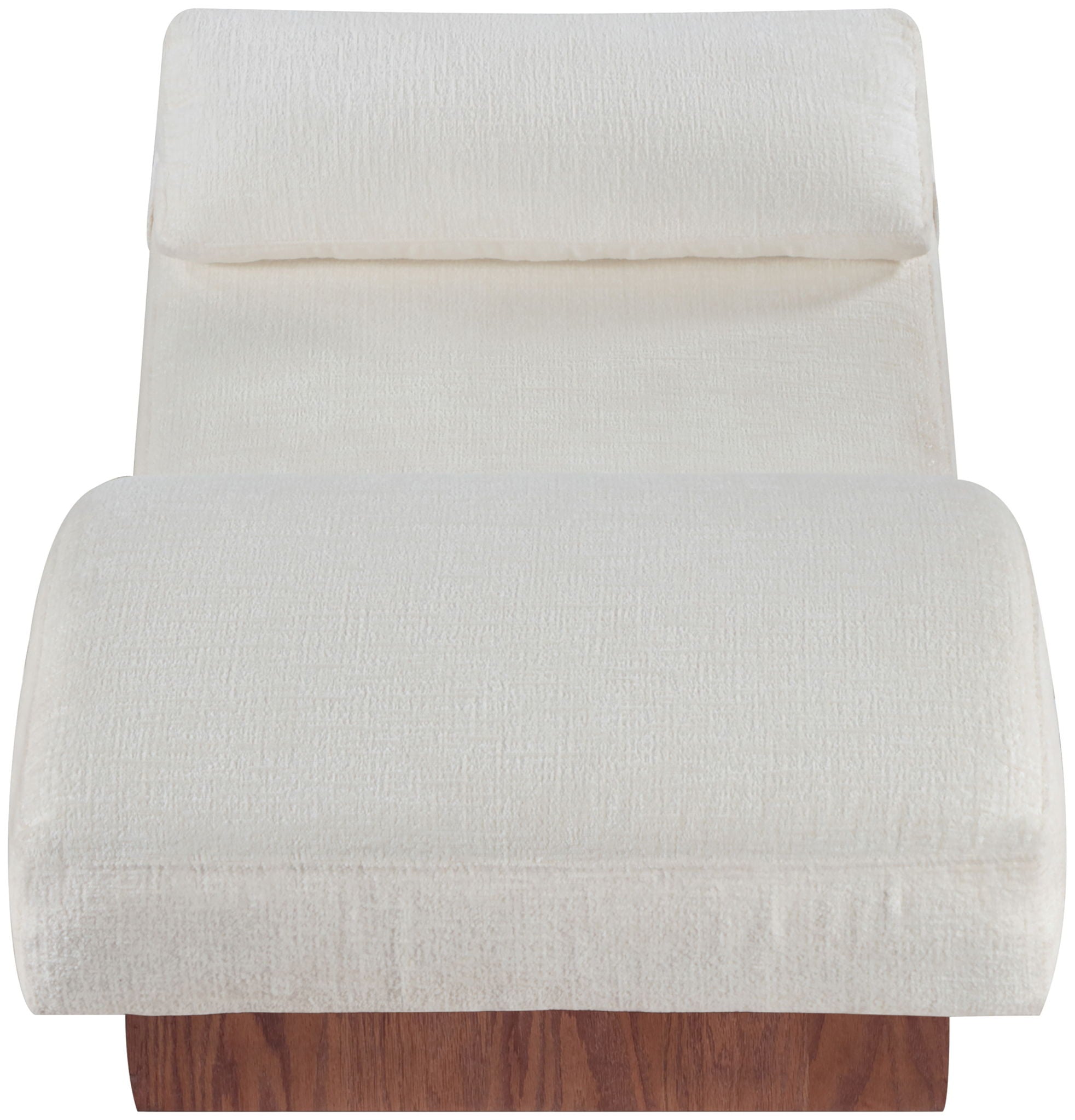 Marcella - Chaise Lounge - Walnut Base