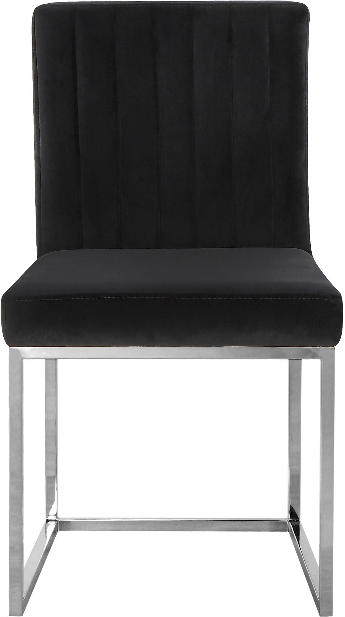 Giselle - Dining Chair with Chrome Base (Set of 2) - Urban Living Furniture (Los Angeles, CA)