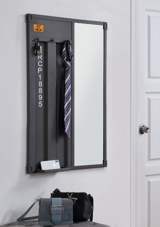 Cargo - Mirror - Gunmetal Finish - Urban Living Furniture (Los Angeles, CA)
