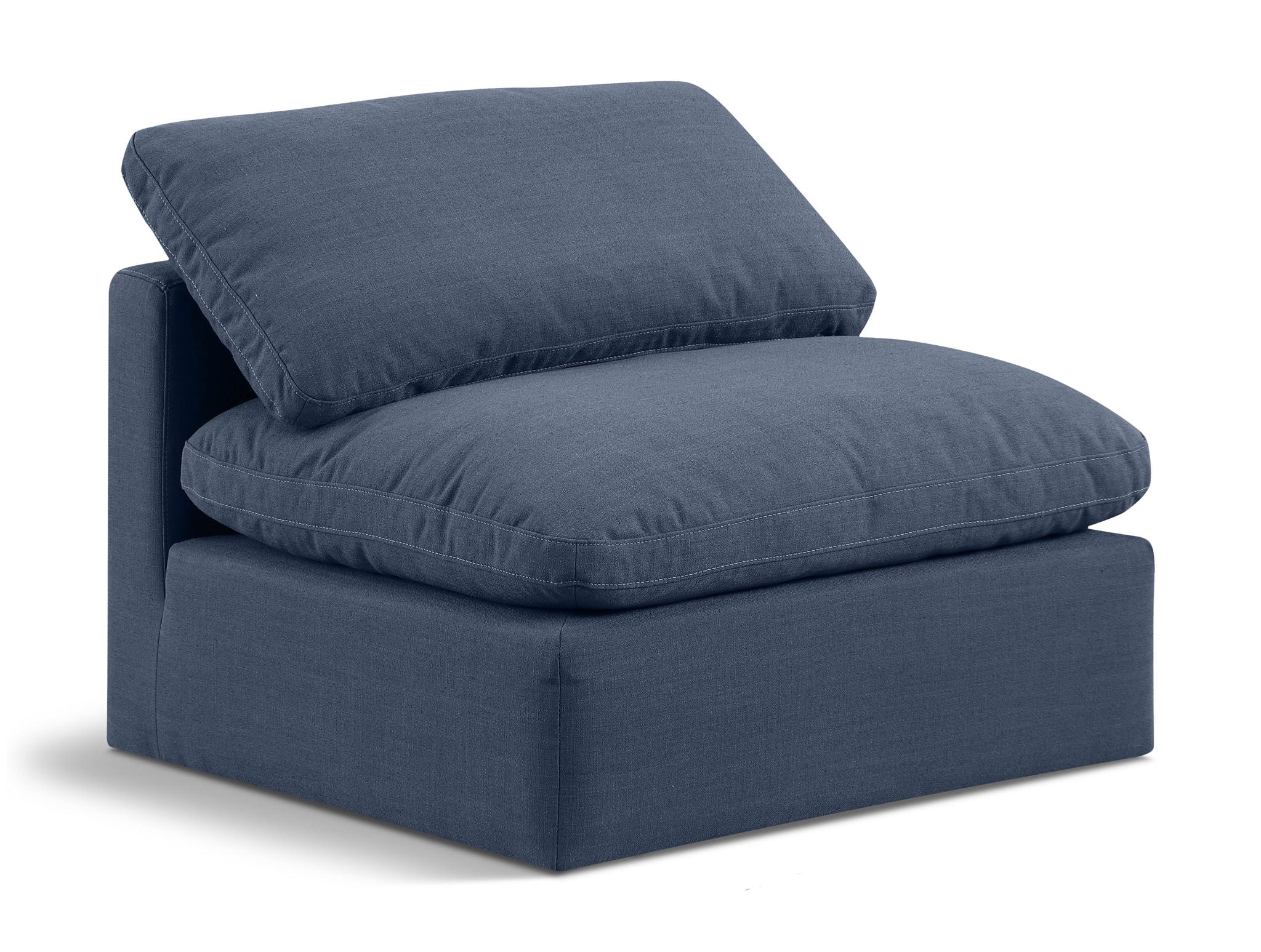 Indulge - Linen Armless Chair - Urban Living Furniture (Los Angeles, CA)