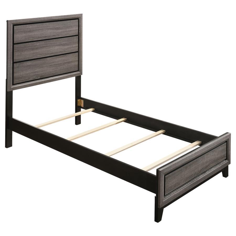 Watson - Wood Panel Bed