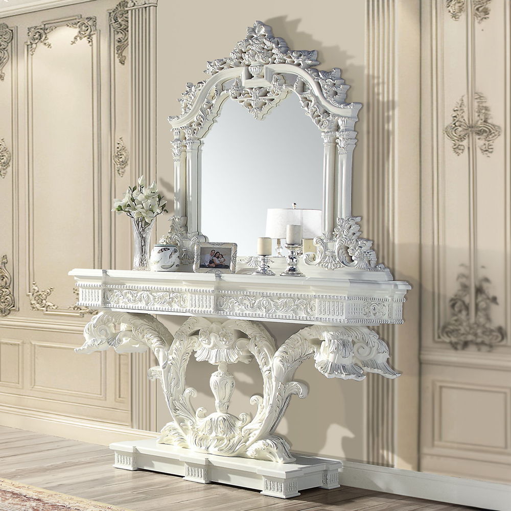 Vanaheim - 54" Mirror - Antique White - Urban Living Furniture (Los Angeles, CA)