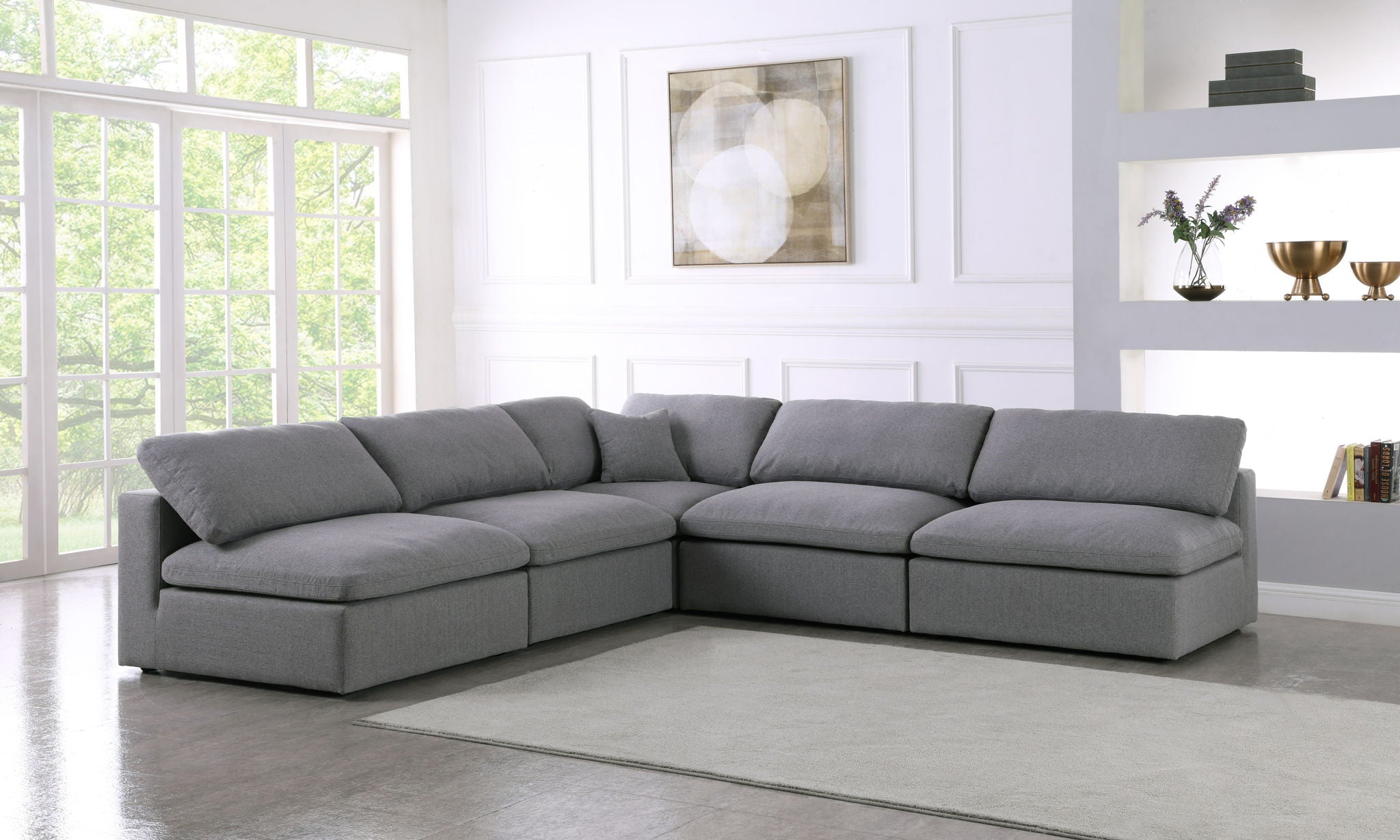 Serene - 5 Piece Modular Sectional - Urban Living Furniture (Los Angeles, CA)