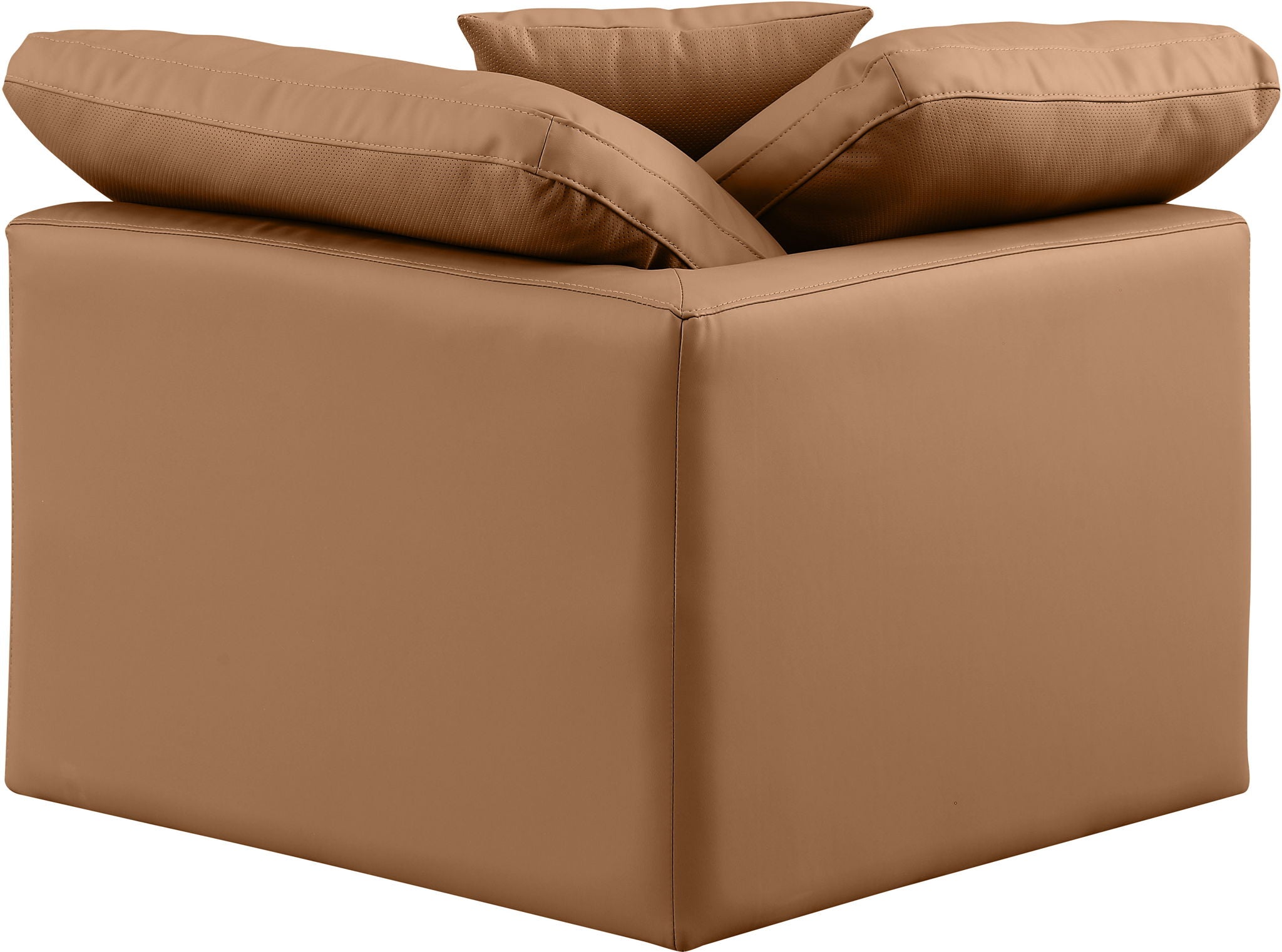 Indulge - Faux Leather Corner Chair - Urban Living Furniture (Los Angeles, CA)