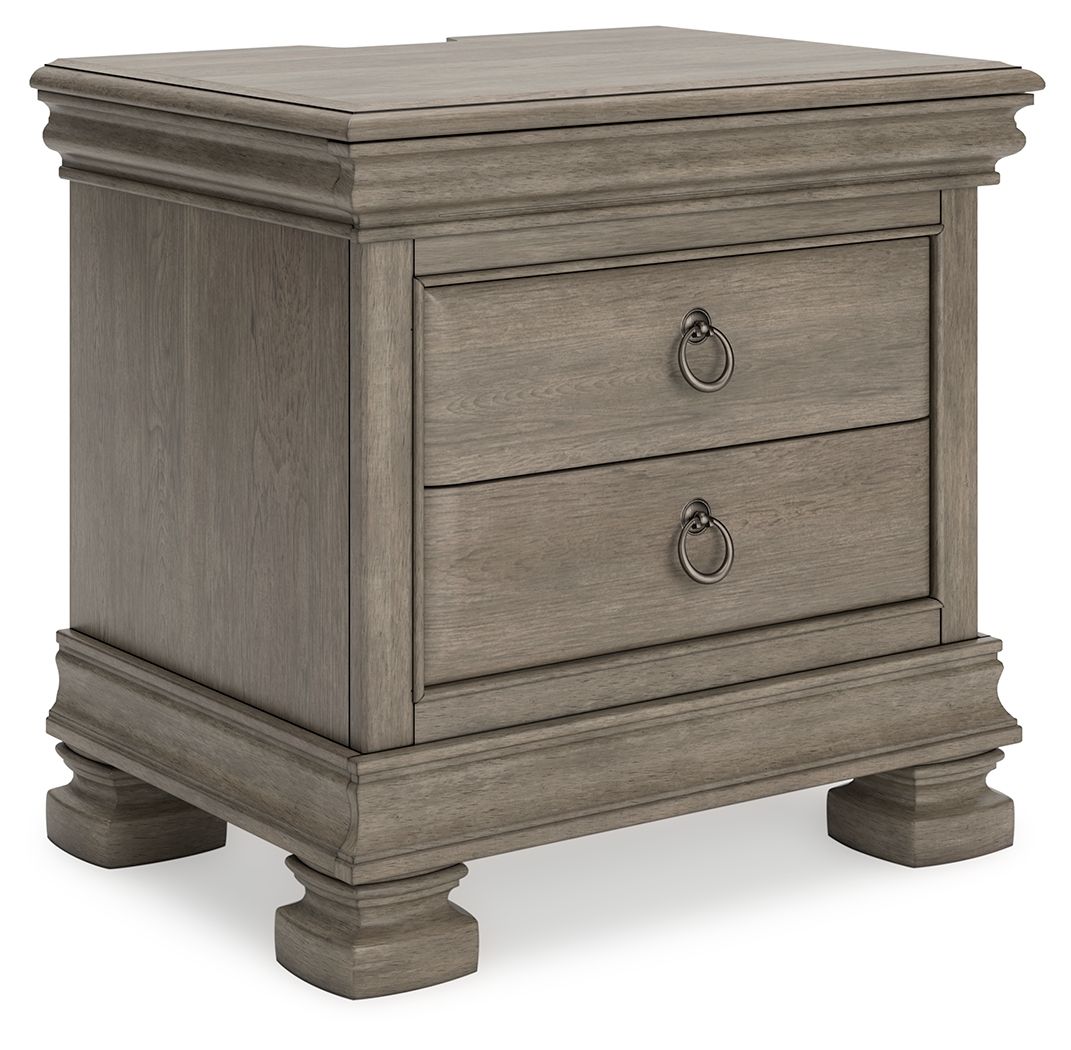 Lexorne - Gray - Three Drawer Night Stand - Urban Living Furniture (Los Angeles, CA)