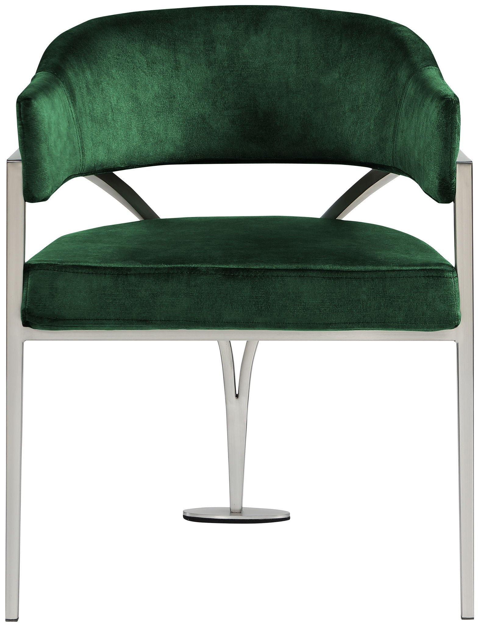 Madelyn - Dining Chair (Set of 2) - Brushed Chrome - Urban Living Furniture (Los Angeles, CA)