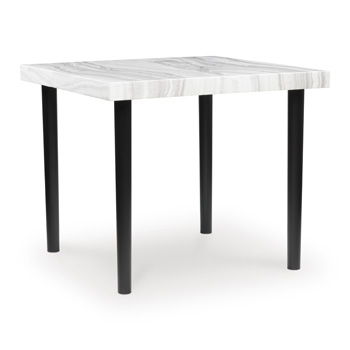 Mervannie - Square Dining Room Counter Table - Gray / Black - Urban Living Furniture (Los Angeles, CA)