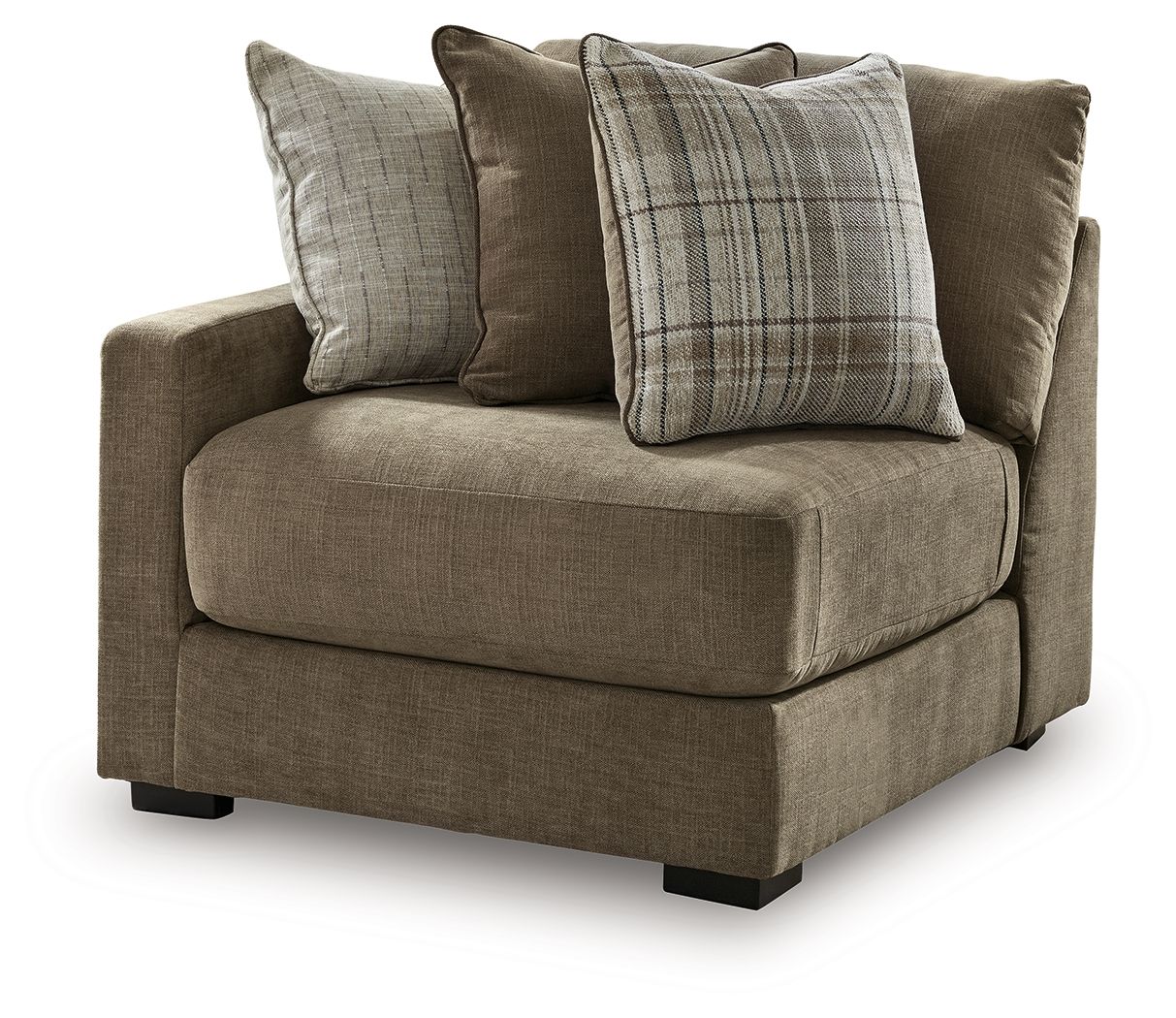 Camellia-Court - LAF Corner Chair - Coffee - Urban Living Furniture (Los Angeles, CA)