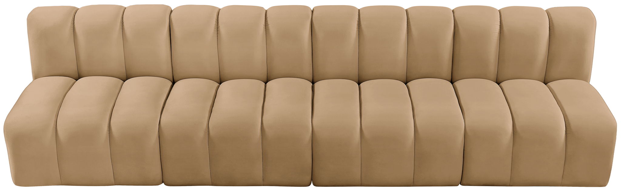 Arc - Velvet 4 Seats Modular Sofa - Urban Living Furniture (Los Angeles, CA)