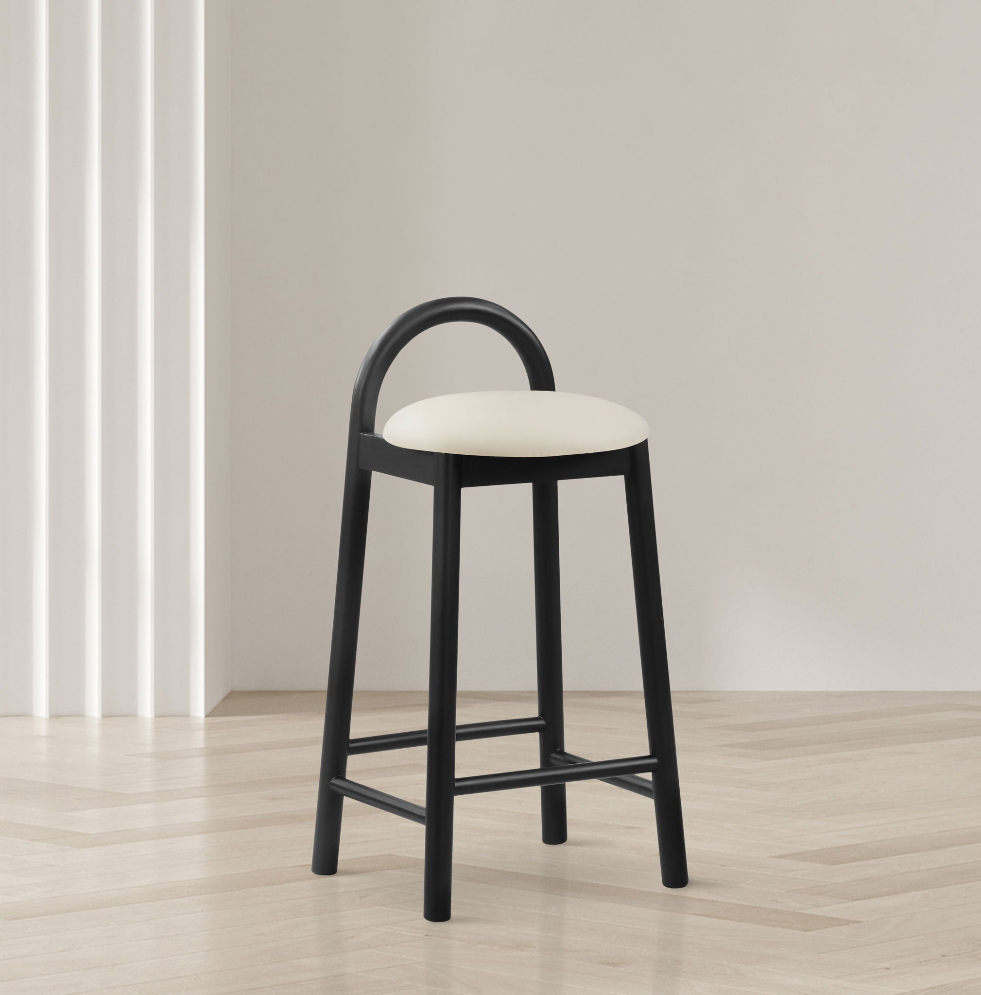 Calvin - Stool - Black Legs - Urban Living Furniture (Los Angeles, CA)