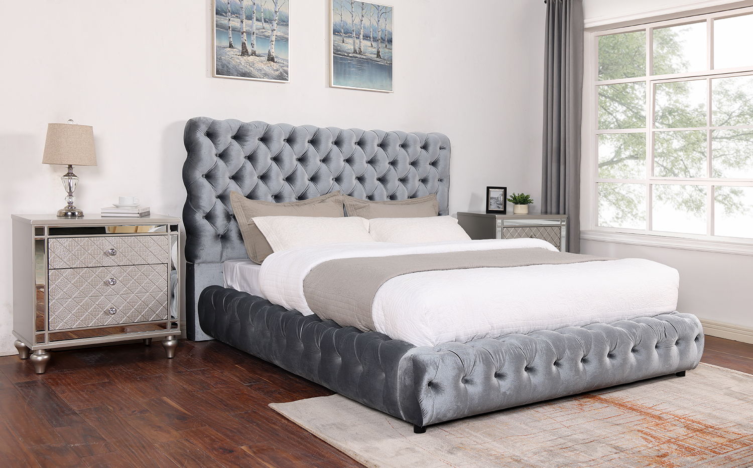 Flory - Bed - Urban Living Furniture (Los Angeles, CA)